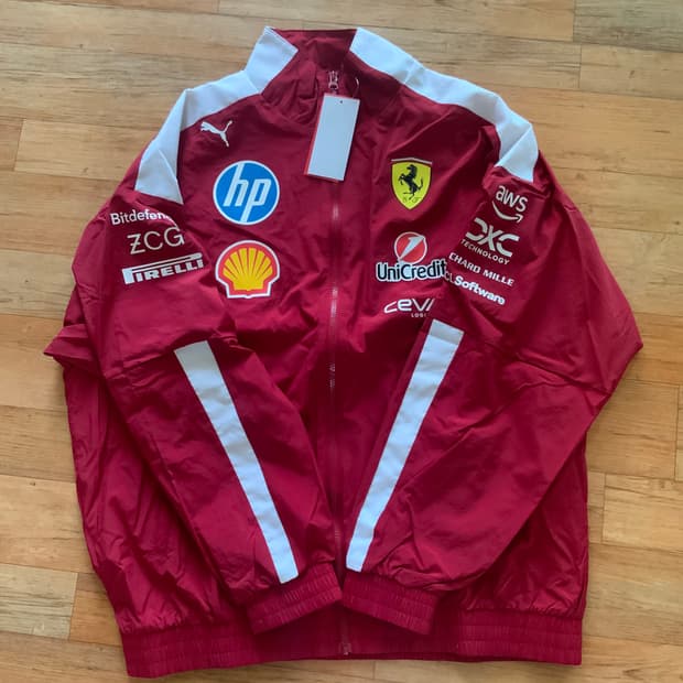 F1 페라리 2025 오버사이즈 자켓 m 사이즈
