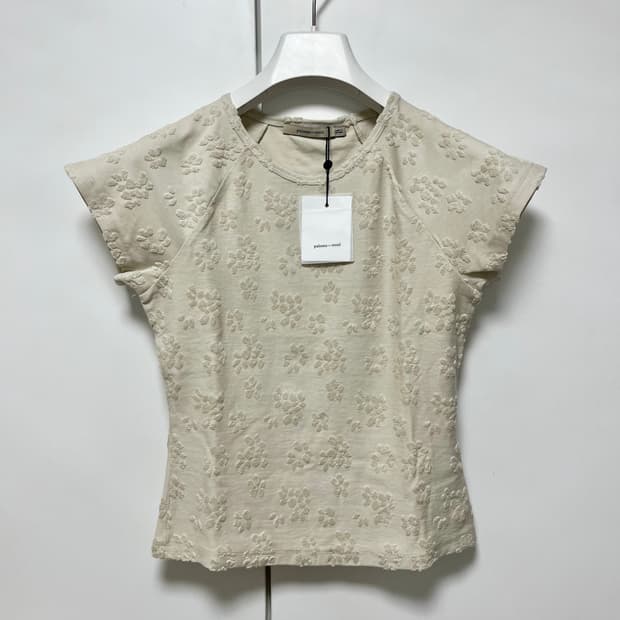 [S]팔로마울 Fabri 플라워 티셔츠