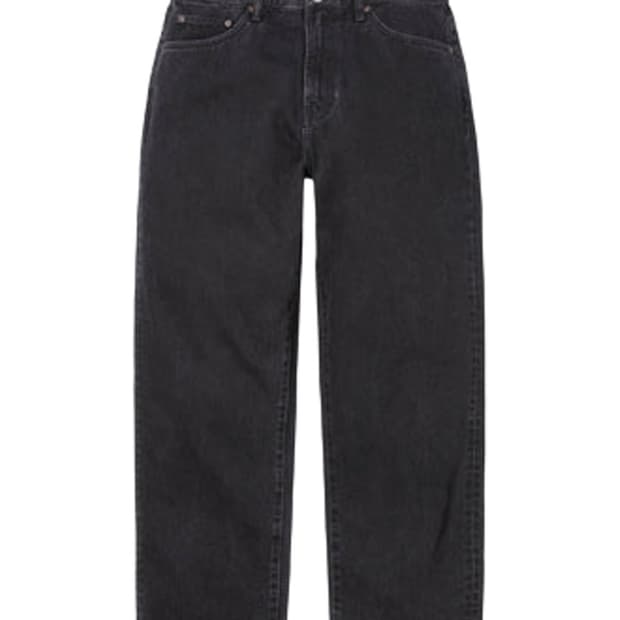 슈프림 배기 진 블랙 - 26SS