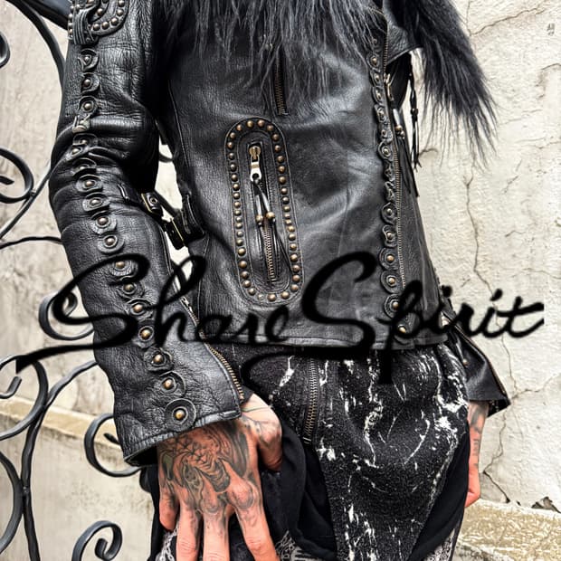 Share Spirit - Goat & Lamp leather jk