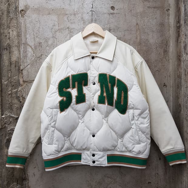 스탠다드 누빔 야구점퍼 S사이즈 