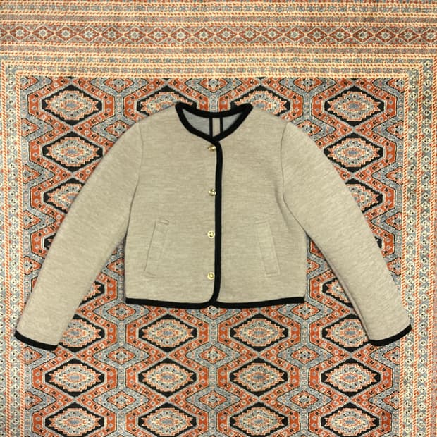 자라 베이지 숏자켓 여성XS