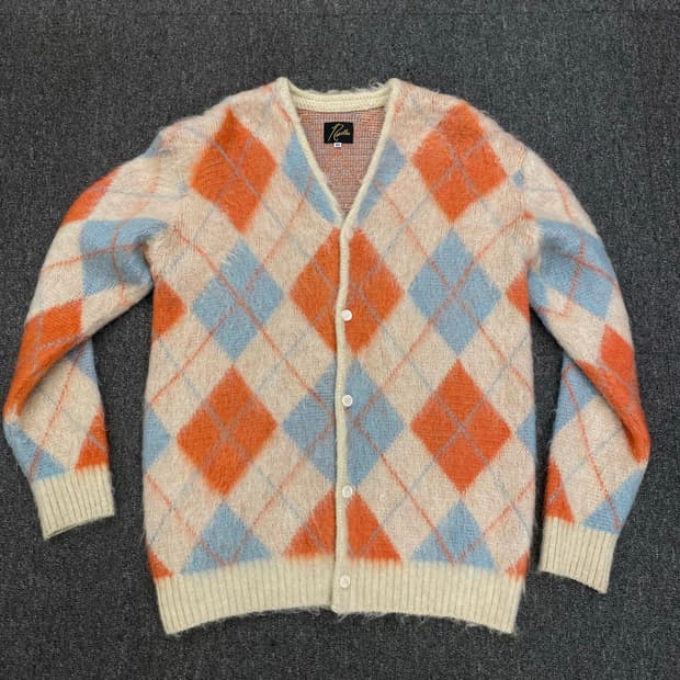 니들스 모헤어 가디건