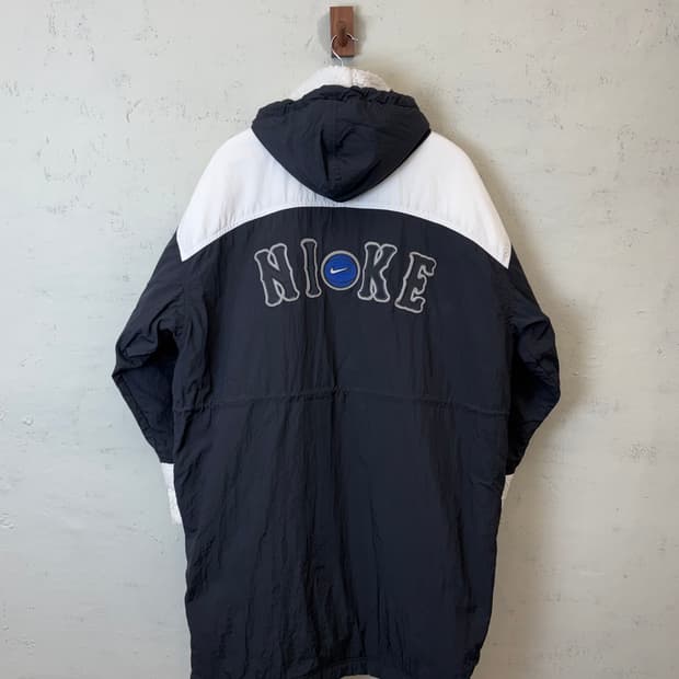 나이키 90s 올드스쿨 빅로고 양털 돕바