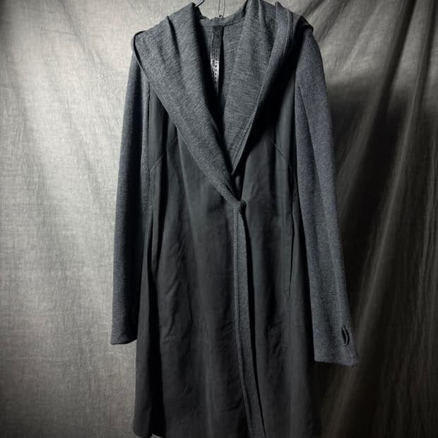 Isaac Sellam “OFF FUSQUEE” Mixed Coat