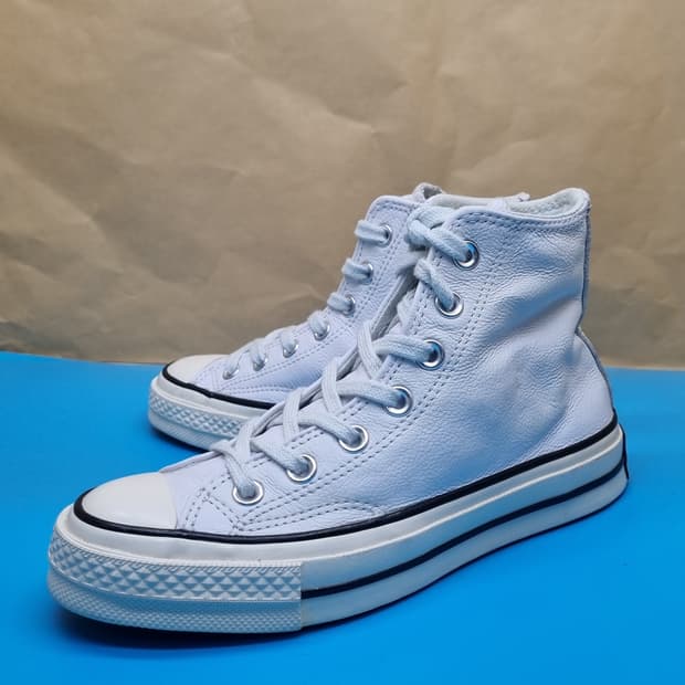 컨버스 척70 레더 화이트 하이탑220