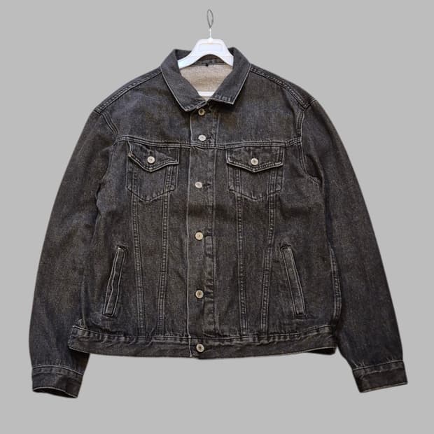 FREE(착샷잇음) 차콜 데님자켓 