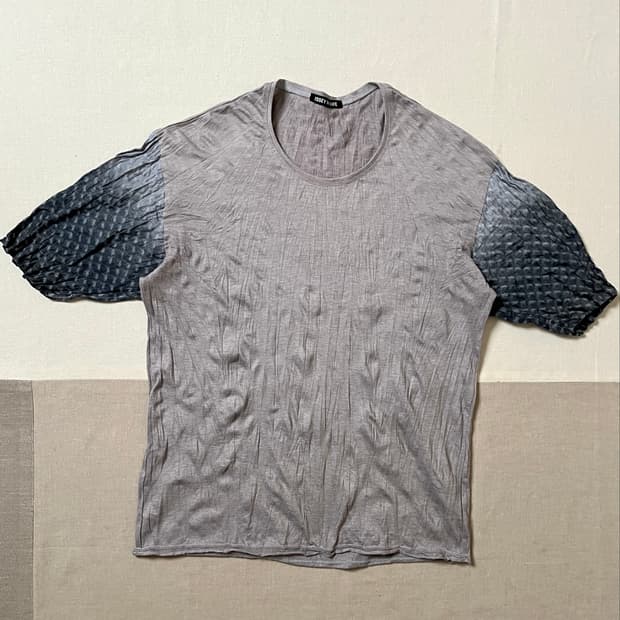 이세이미야케 링클 티셔츠 issey miyake 그라데이션