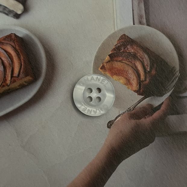 샤넬 미니 펄 단추 / 버튼 5개 Set