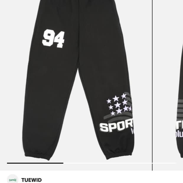 Teuwid Day 94 Sportime sweatpants Black