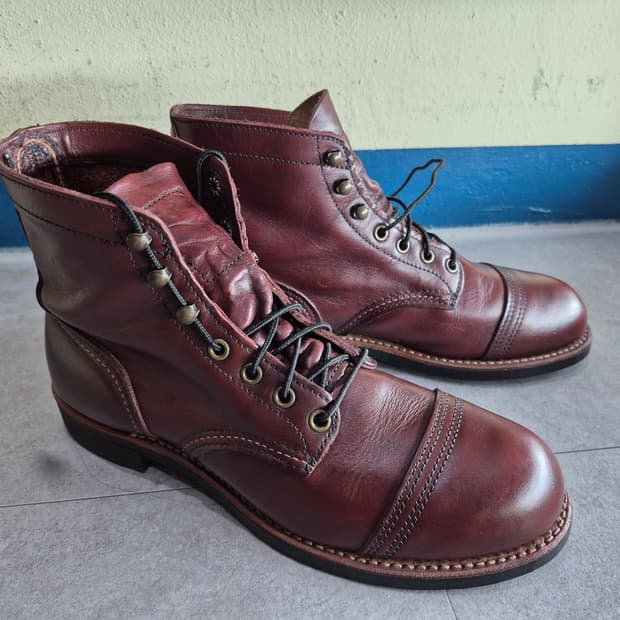 레드윙 8119 7.5D 옥스블러드 아이언레인저