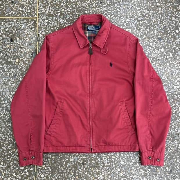 폴로 랄프로렌 코튼 트윌 스윙탑 자켓 S