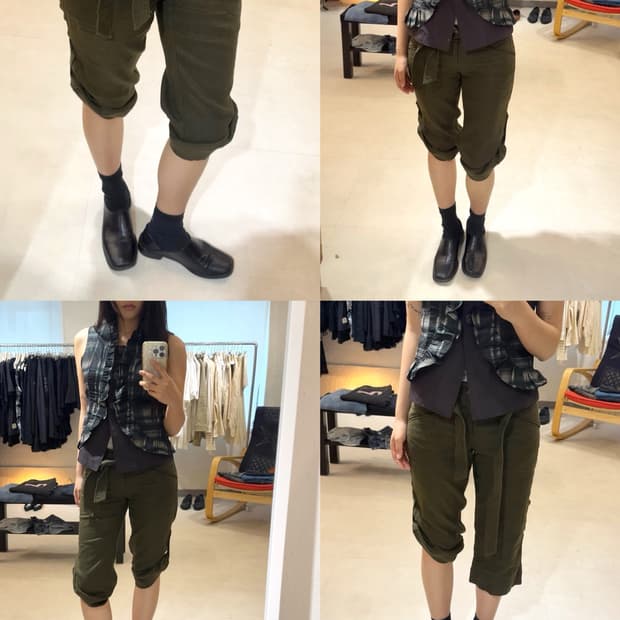 GAP Botton strap pants