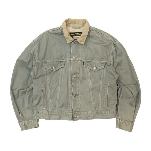 90s 유럽제 리바이스 71168 코튼 트윌 트러커 자켓