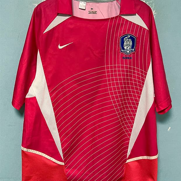 NIKE 나이키 2002 국대유니폼 남자 반팔 축구 L 100