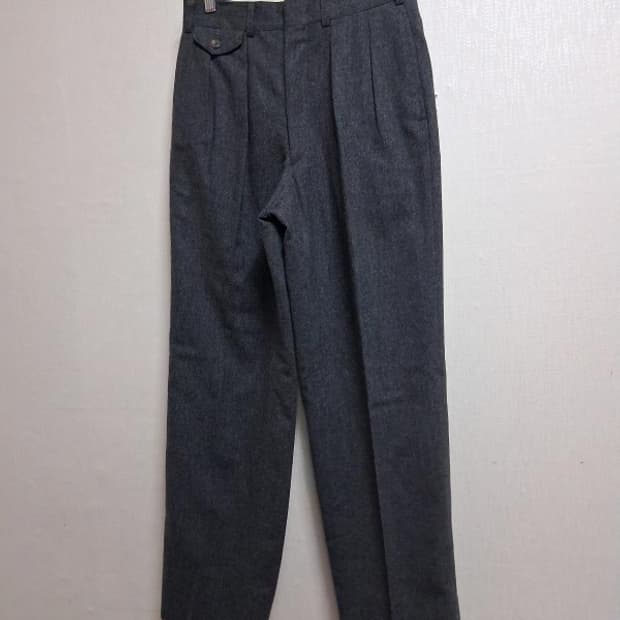 일본빈티지 랄프로렌 챕스 CHAPS RALPH LAUREN 투턱 모직팬츠