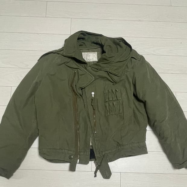 80s 캐나다 탱커자켓 afv