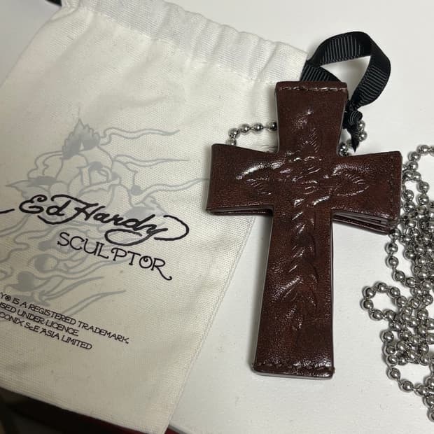 스컬프터 에드하디 카드지갑 