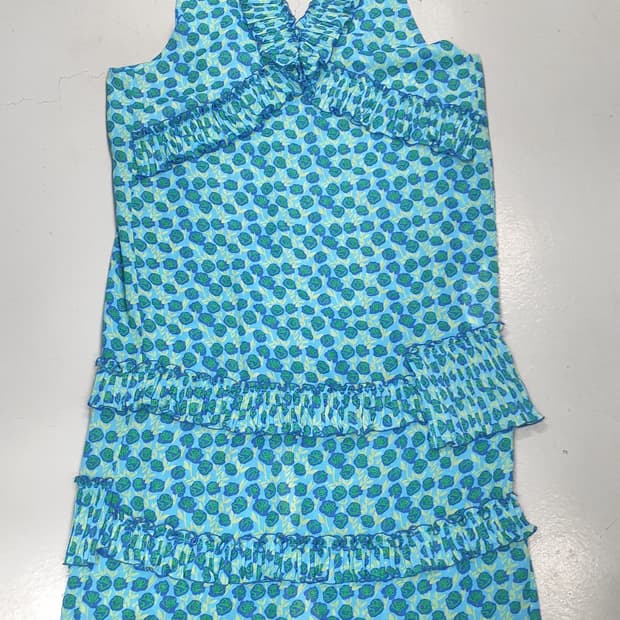 럭키슈에뜨 플라워프릴 롱원피스 36 m