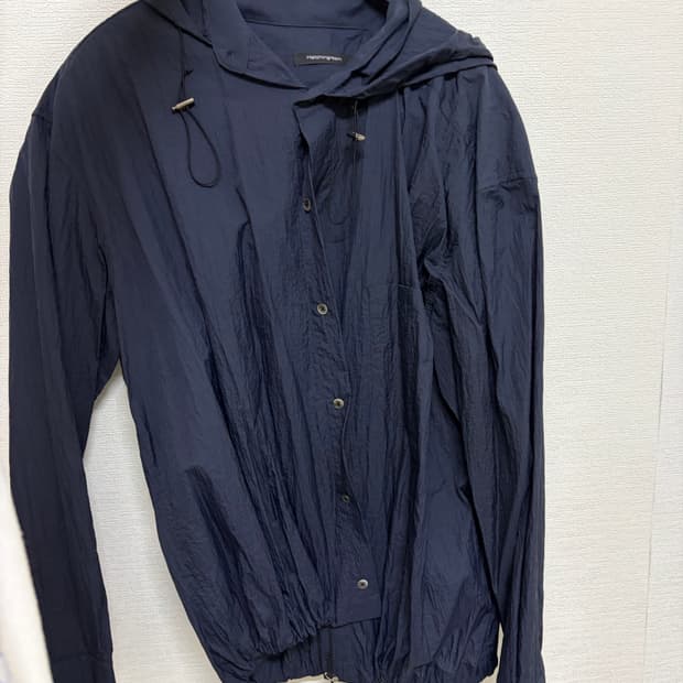 해칭룸 레이어드 윈드브레이커 재킷