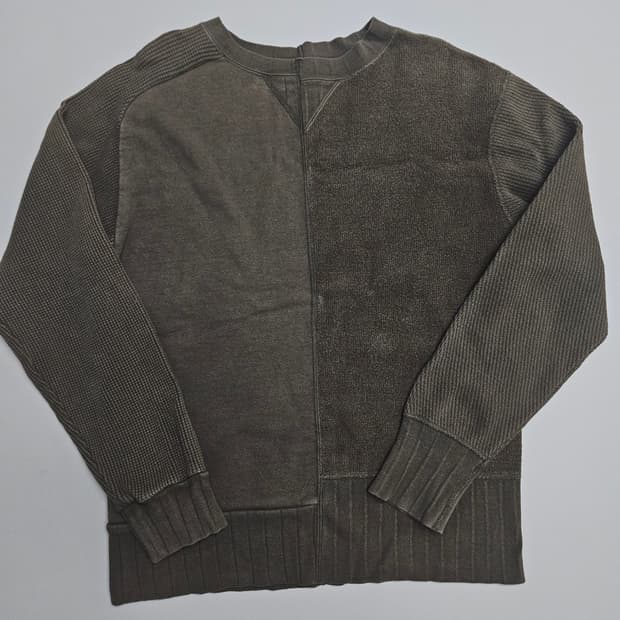 (무료배송) 나이젤카본 아미크루 저지믹스 스웻셔츠/ 올리브 /46사이즈