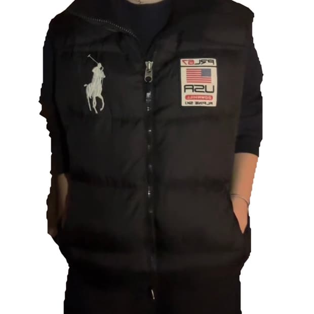 폴로 빅포니 조끼