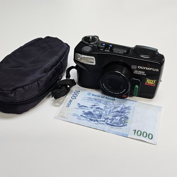 작례O 하이엔드 슈퍼줌 올림푸스 az 2000 파노라마 필름카메라 빈티지