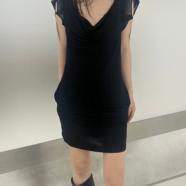 Diesel drape dress