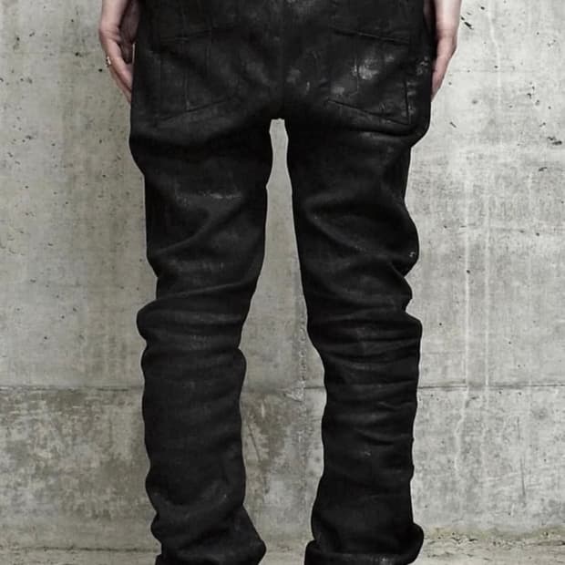 Boris Bidjan Saberi p13 waxed pants