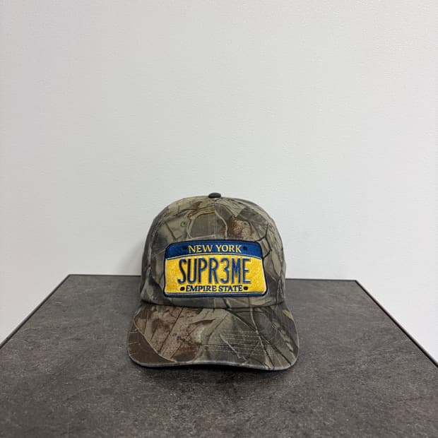 (OS) 슈프림 6패널 볼캡 모자 라이센스 리얼트리 카모