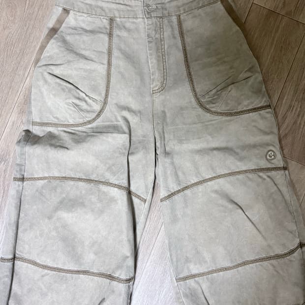 코이세이오 지그재그 팬츠 브라운