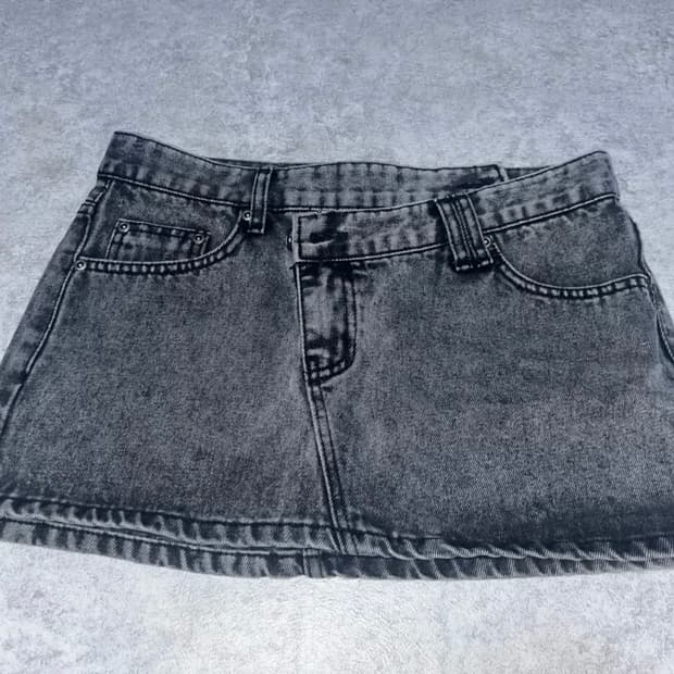 보헤미안서울 흑청 스커트