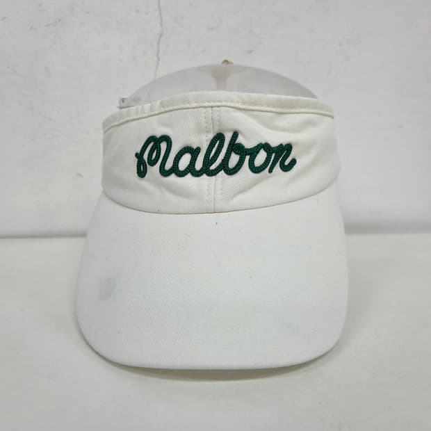 말본 골프 22 로고 썬캡 모자 썬바이저