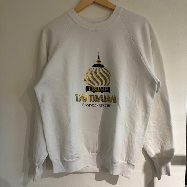 1990s 50/50 trump 빈티지 스웻셔츠