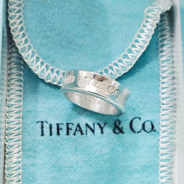 티파니앤코 빈티지 1837 미디움 와이드 반지 [정품/국내9호]