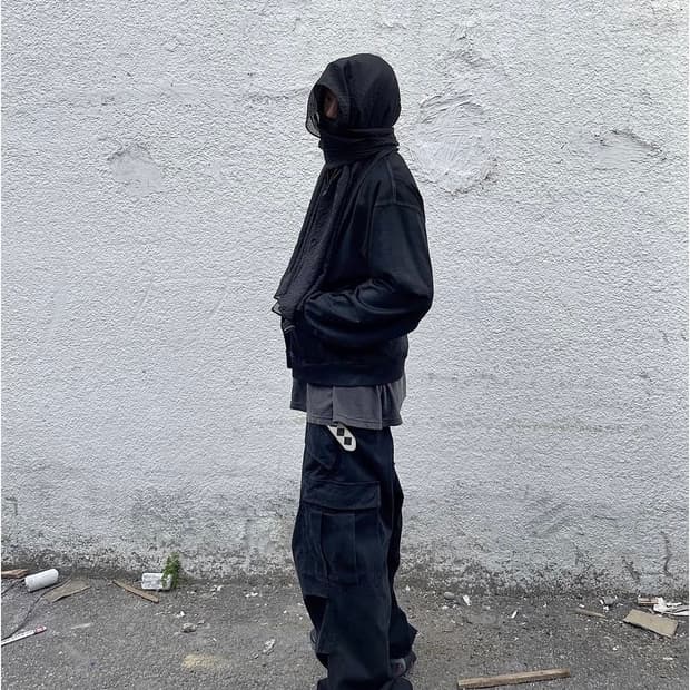 언타이틀 아이딜 m65 카고팬츠 Black