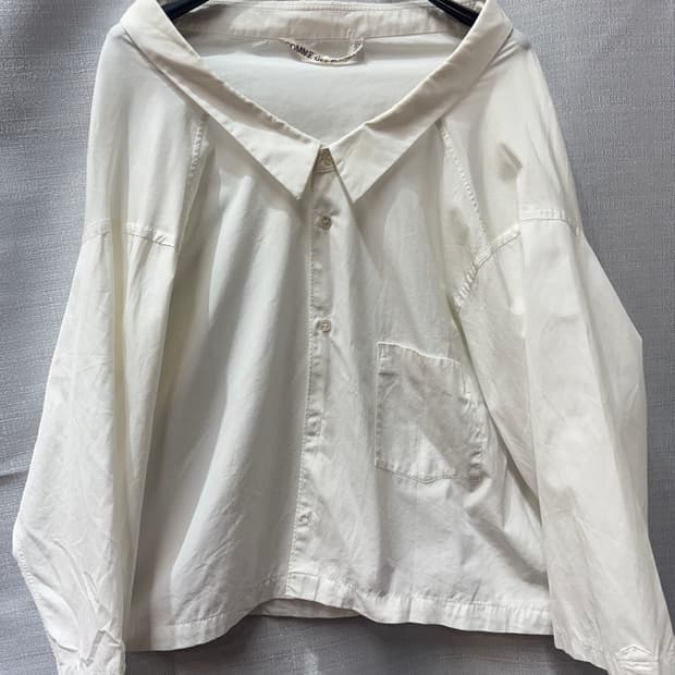 90s 아카이브 스쿱넥 꼼데가르송 셔츠 M~L