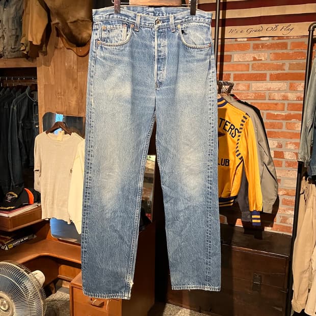 80s USA 빈티지 리바이스 501 데님 팬츠