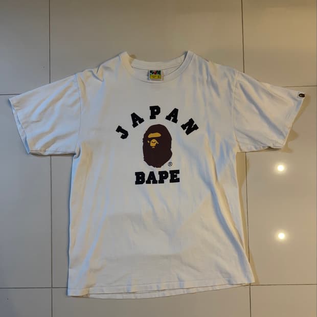 베이프 반팔 (Japan) XL