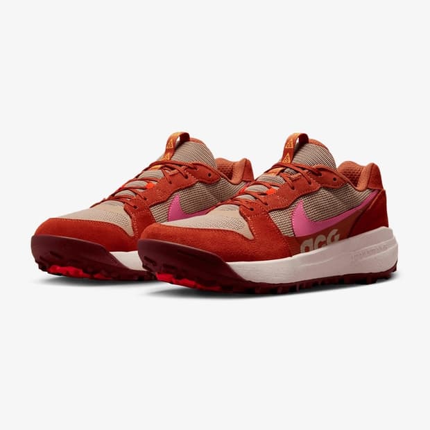 280 나이키 ACG 로우케이트 헴프 다크 러셋 스니커즈 운동화