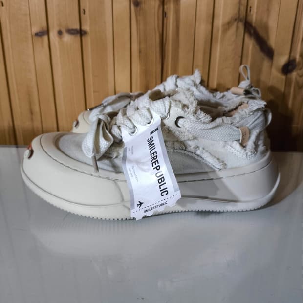 35 220mm 스마일리퍼블릭 캔버스 스니커즈