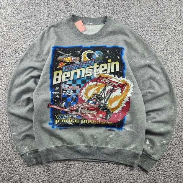 케니 번스타인 버드와이저 킹 월드 챔피언 맨투맨 (L추정) / 9333