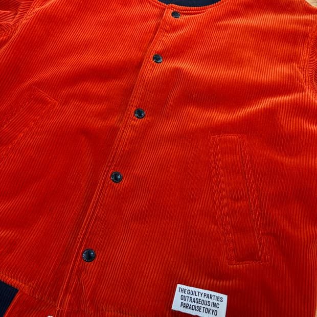 와코마리아 코듀로이 자켓