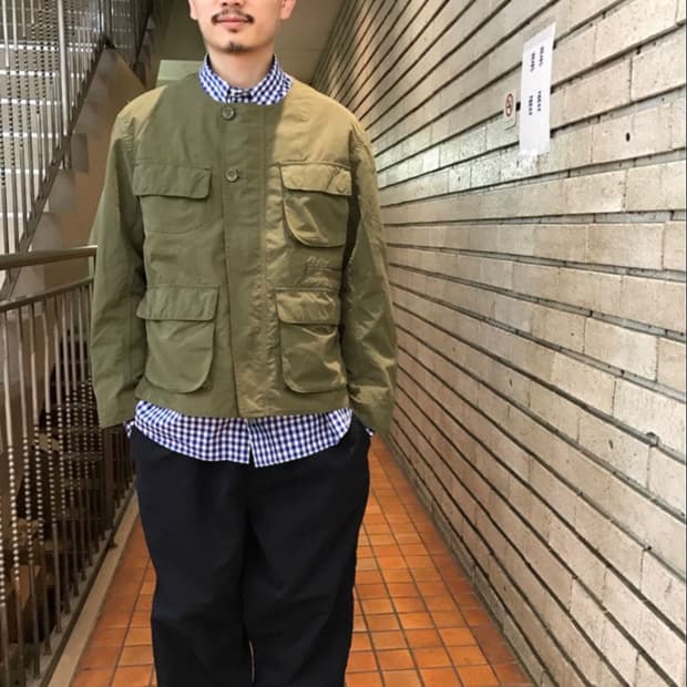 포터클래식 롤업 셔츠 체크 블루 [L]