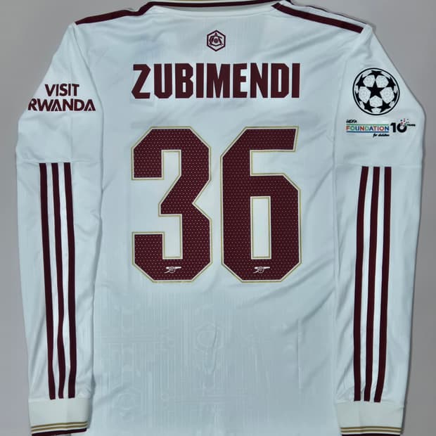 25-26 아스날 써드 수비멘디 긴팔 유니폼 M 레플리카 