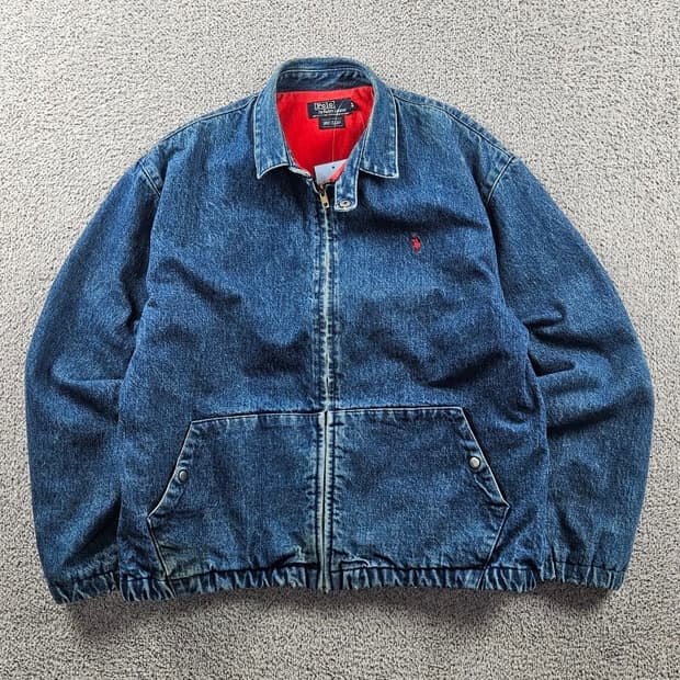 80's USA 폴로랄프로렌 데님 스윙탑 자켓 ( M ) / 10709