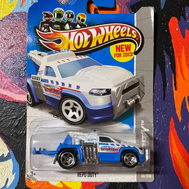 빈티지)미개봉) 레포 듀티 핫휠 다이캐스트 인테리어 소품