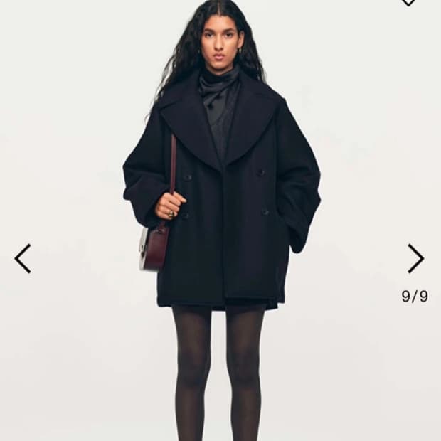 Arket 울 피코트 36