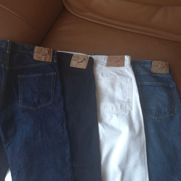 오어슬로우 107 데님 4색상 사이즈2