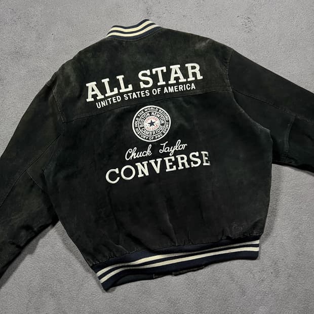 90's 컨버스 돈피 바시티 자켓